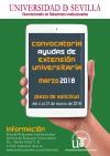 1ª Convocatoria de Ayudas de Extensión Universitaria 2018